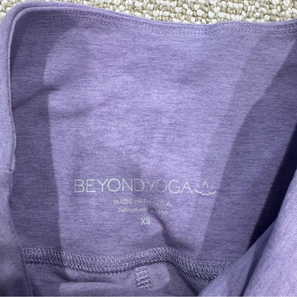 Beyond Yoga Spacedye At Your Leisure High Waisted Legging Crisp Lavender Heather - Picture 5 of 7